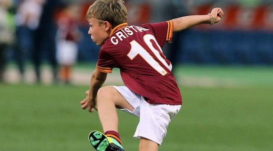 Roma Esordio Di Totti Jr In Maglia Giallorossa