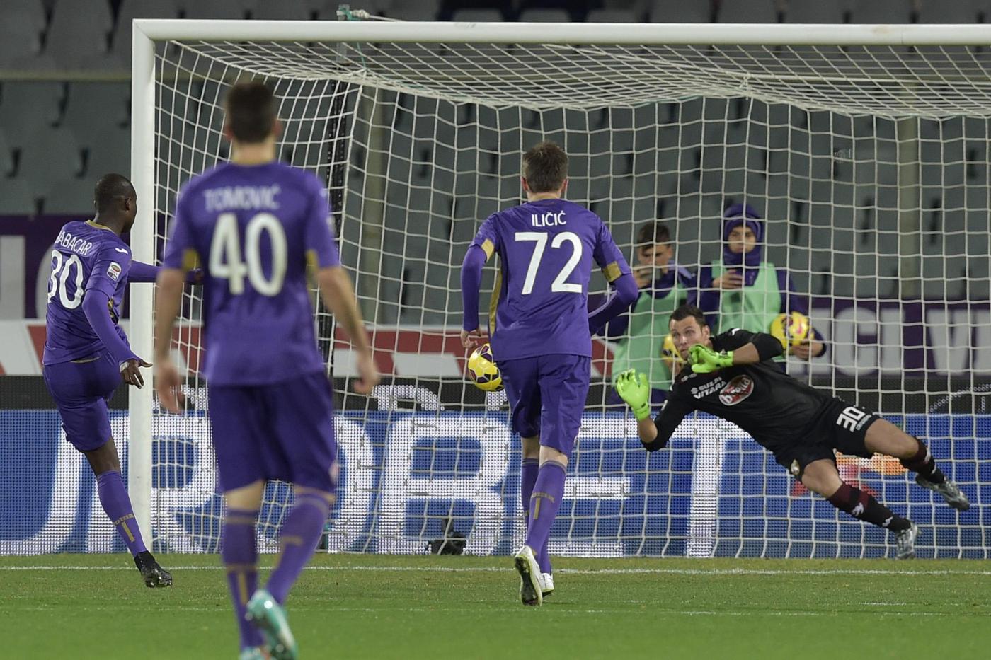Fiorentina-Torino 1-1 tutto in cinque minuti: Vives risponde a Salah