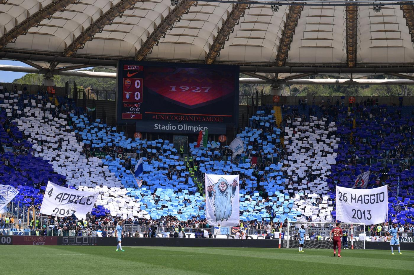 Juve-Lazio, Coreografia Curva Nord, Pronto Uno Spettacolo Mozzafiato ...