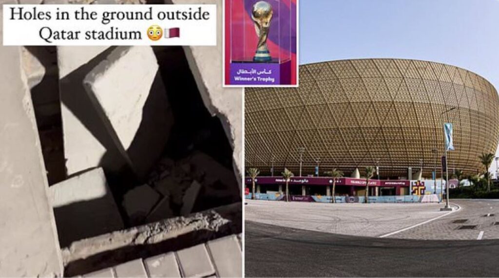 Voragine Nello Stadio Della Finale Allarme Al Mondiale In Qatar