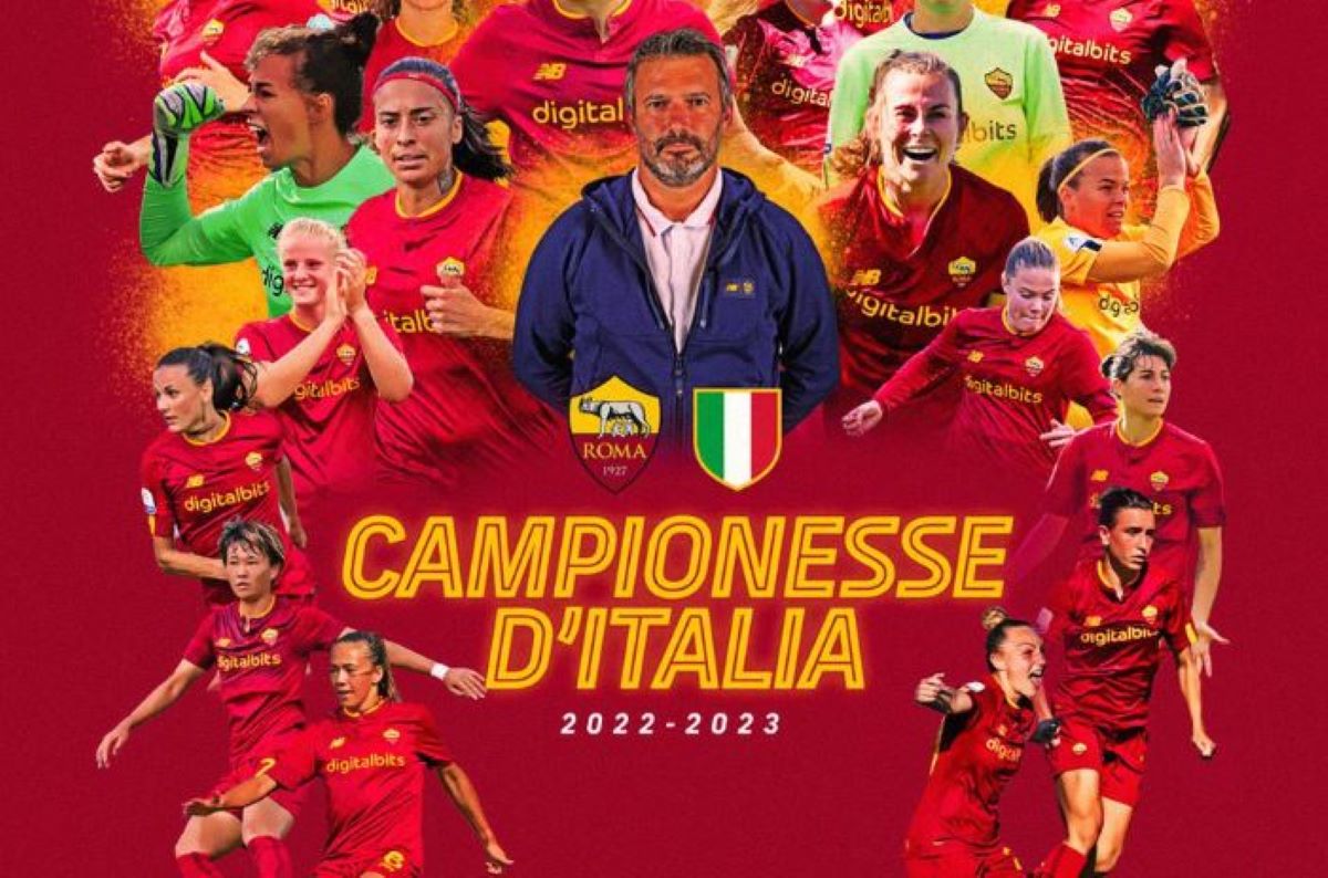 Apoteosi Roma La Squadra Femminile Vince Il Suo Primo Scudetto Video