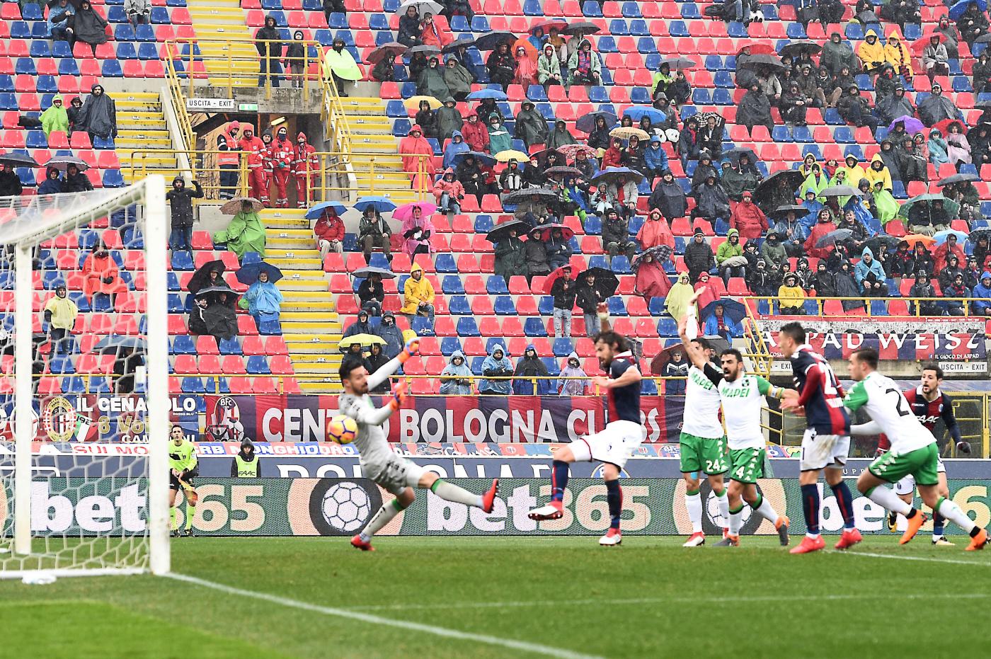 Pagelle Bologna-Sassuolo 2-1, In Gol Babacar