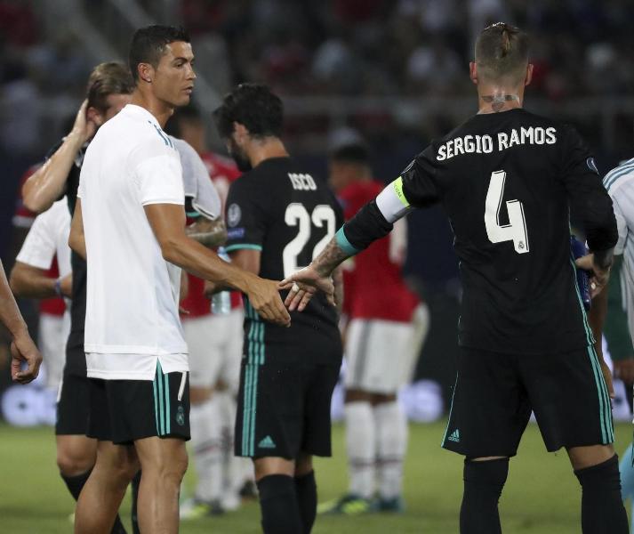 Cristiano Ronaldo e Sergio Ramos
