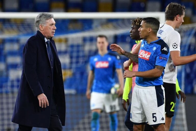 esonero ancelotti napoli