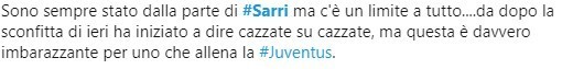 reazioni social sarri