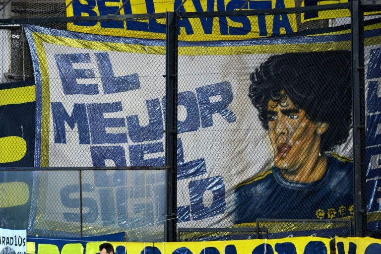 Boca Juniors omaggia Maradona