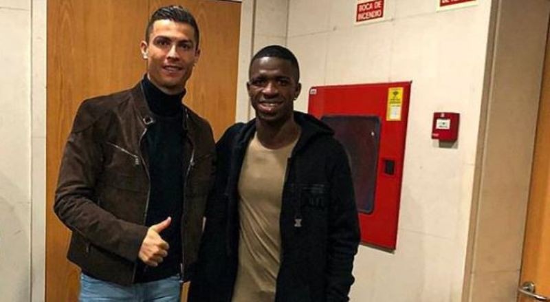 Cristiano Ronaldo Vinicius Jr