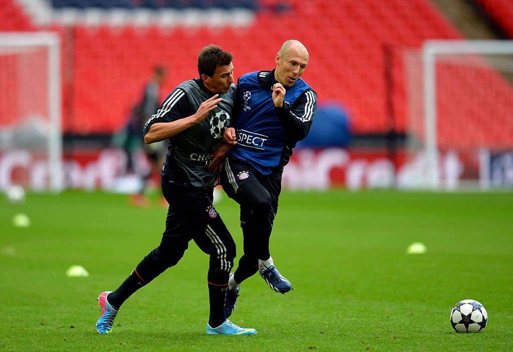 Mandzukic e Robben