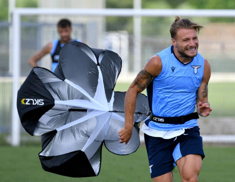 Immobile allenamento Lazio