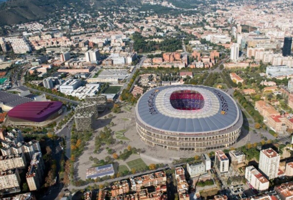 Il Nuovo Look Del Camp Nou, Lo Stadio Del Barcellona Cambia Volto: I ...