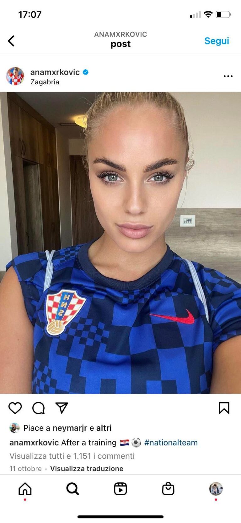 ana markovic like neymar