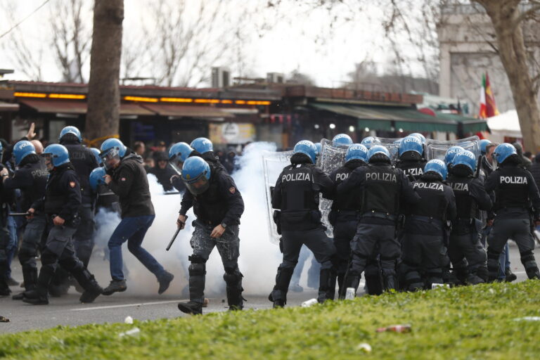 tensione tifosi lazio roma