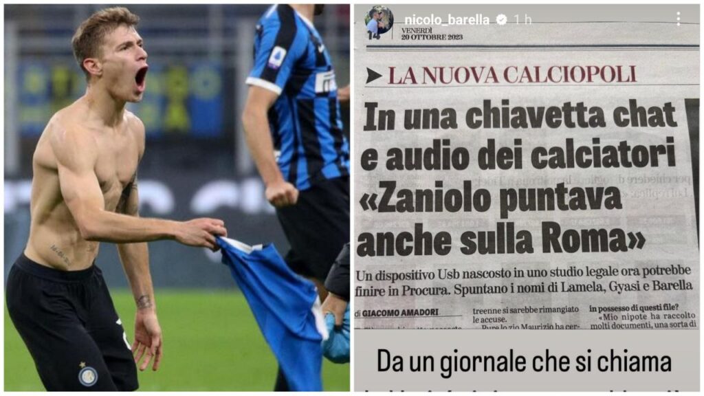 Barella risposta accusa caso scommesse