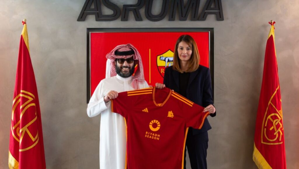 Riyadh Season nuovo sponsor Roma
