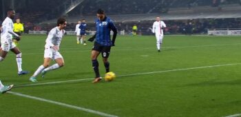 Muriel tacco gol Atalanta-Milan