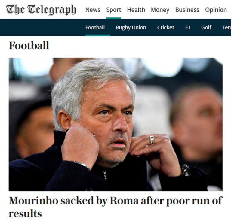 esonero Mourinho