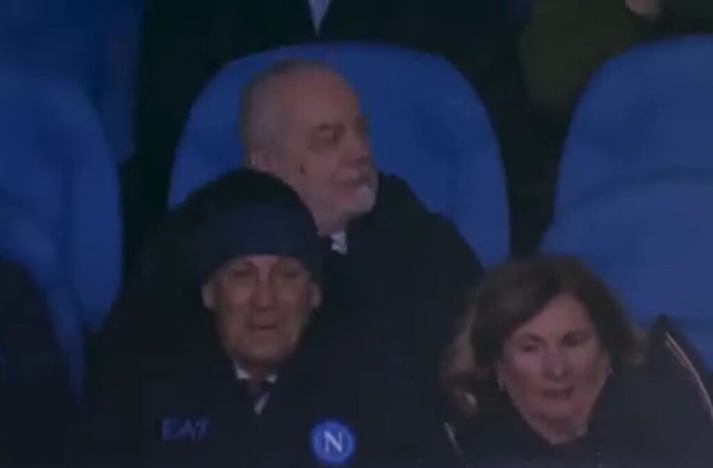 De Laurentiis salta coro contro Juve