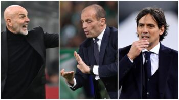 Pioli, Allegri e Inzaghi