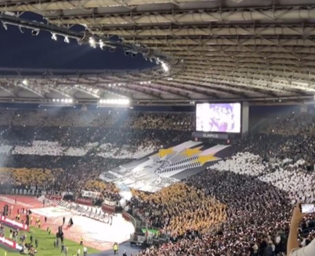 coreografie Juventus Atalanta