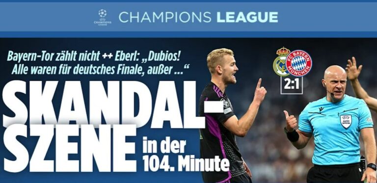 prima pagine Real Bayern