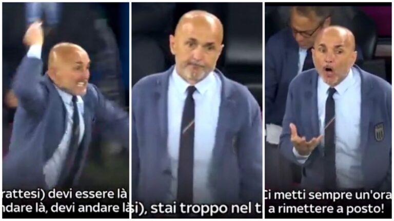 Italia-Albania Spalletti cam