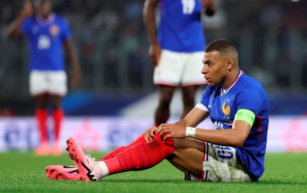 infortunio Mbappé