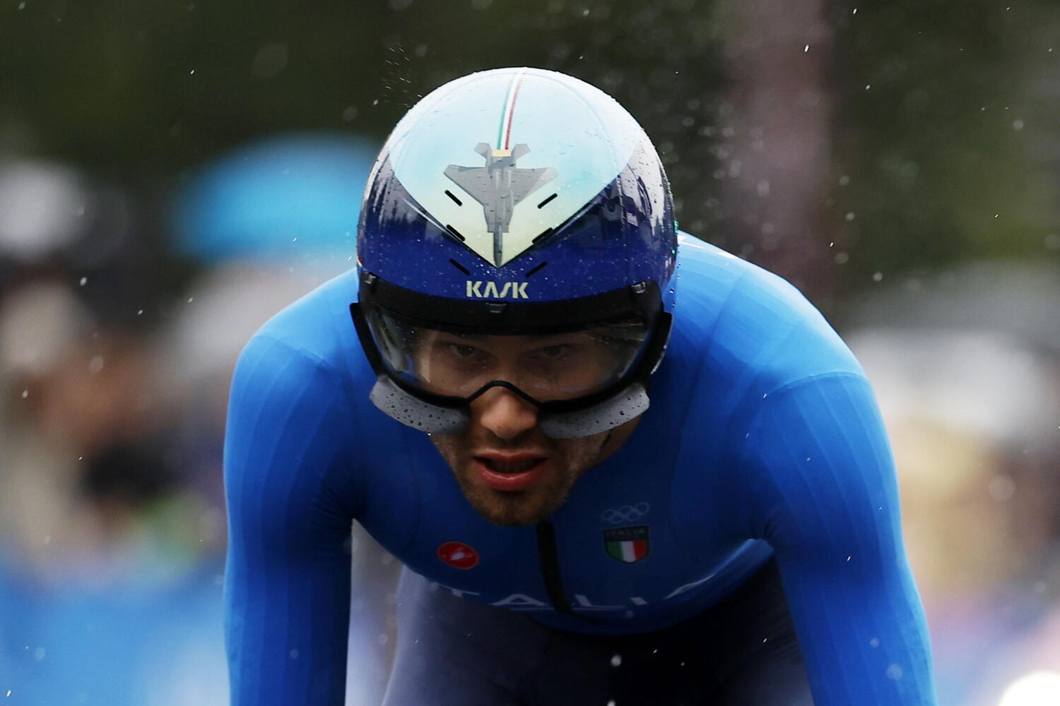 Olimpiadi Parigi 2024, prima medaglia per l’Italia: Ganna fenomeno, è argento a cronometro