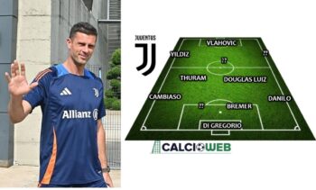 Formazione Juventus Thiago Motta