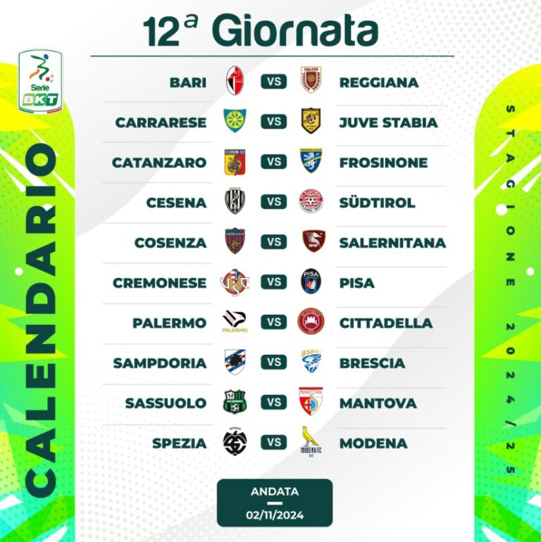 calendari Serie B