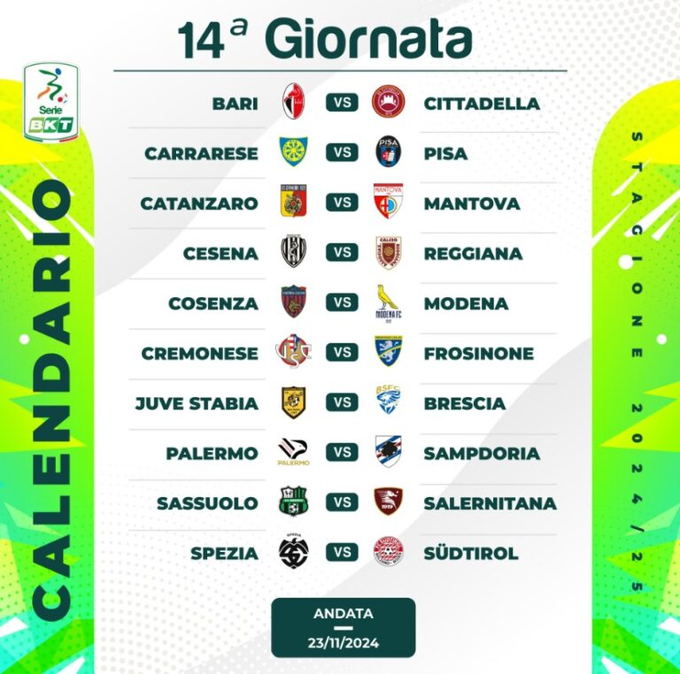 calendari Serie B