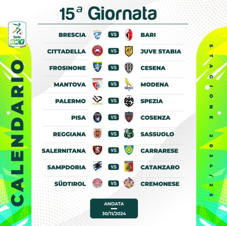 calendari Serie B