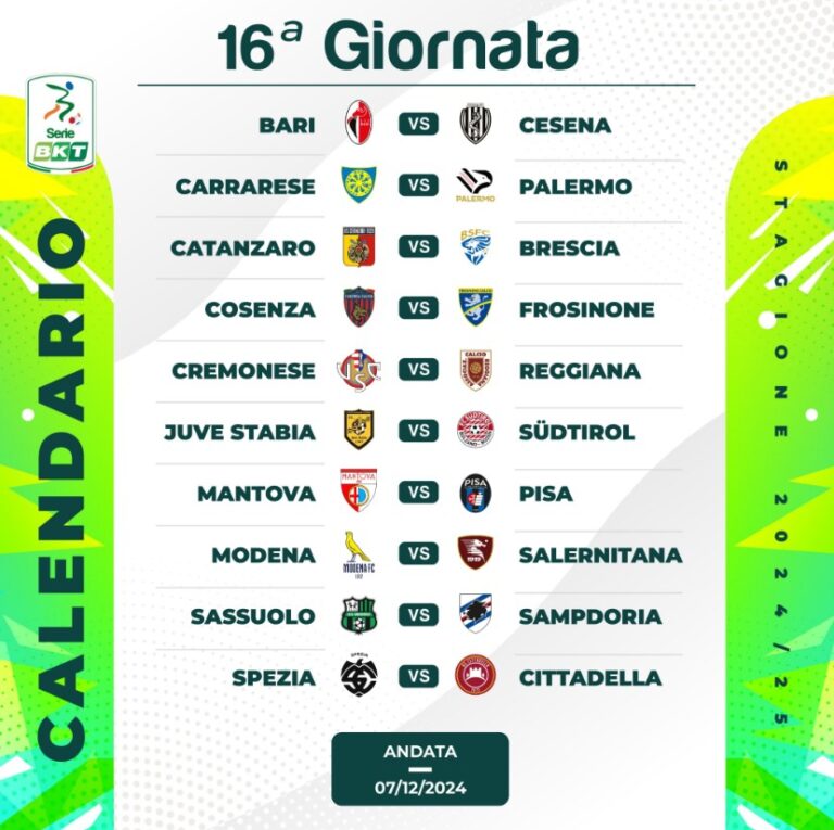 calendari Serie B