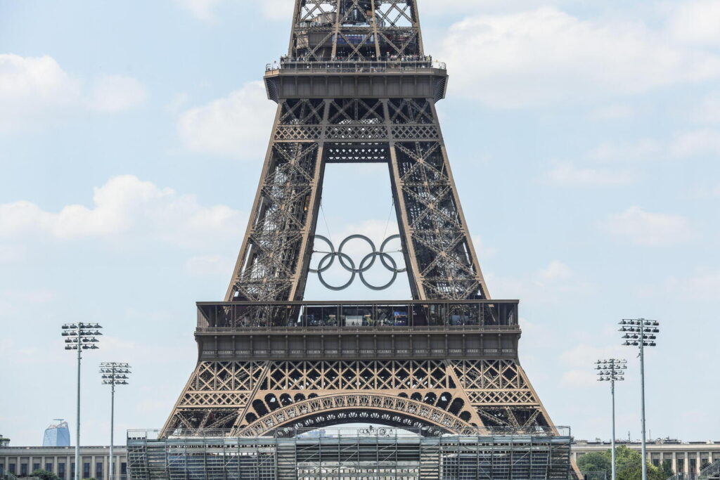 Tour Eiffel Olimpiadi Parigi 2024