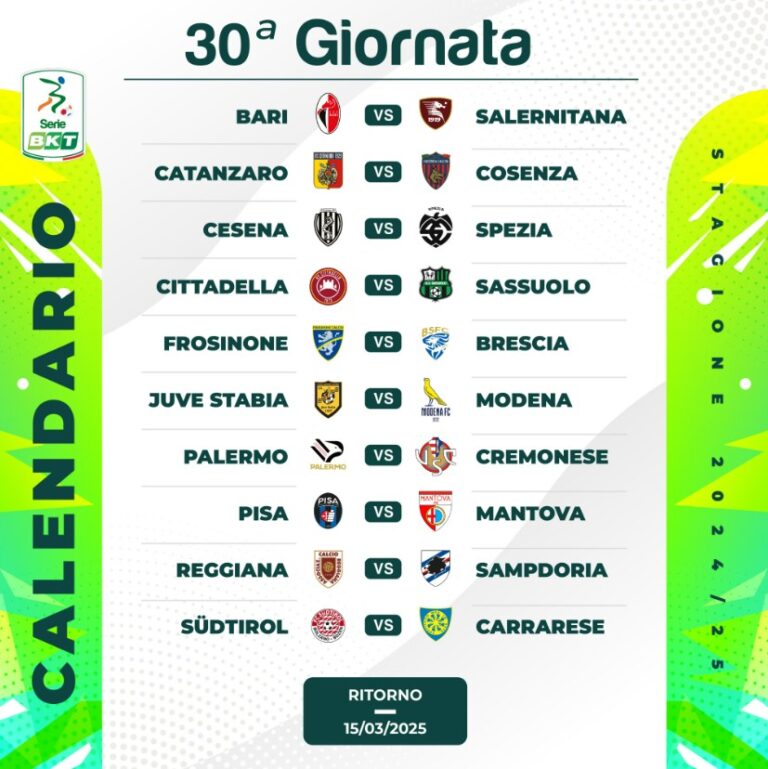 calendari Serie B