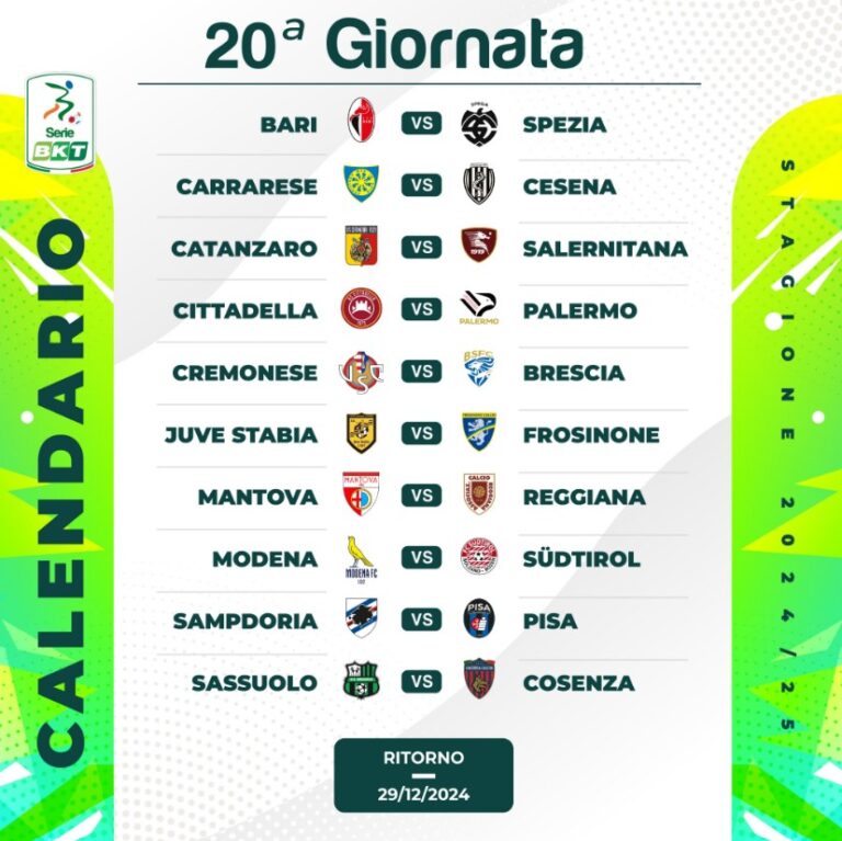 calendari Serie B