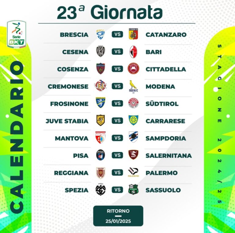 calendari Serie B