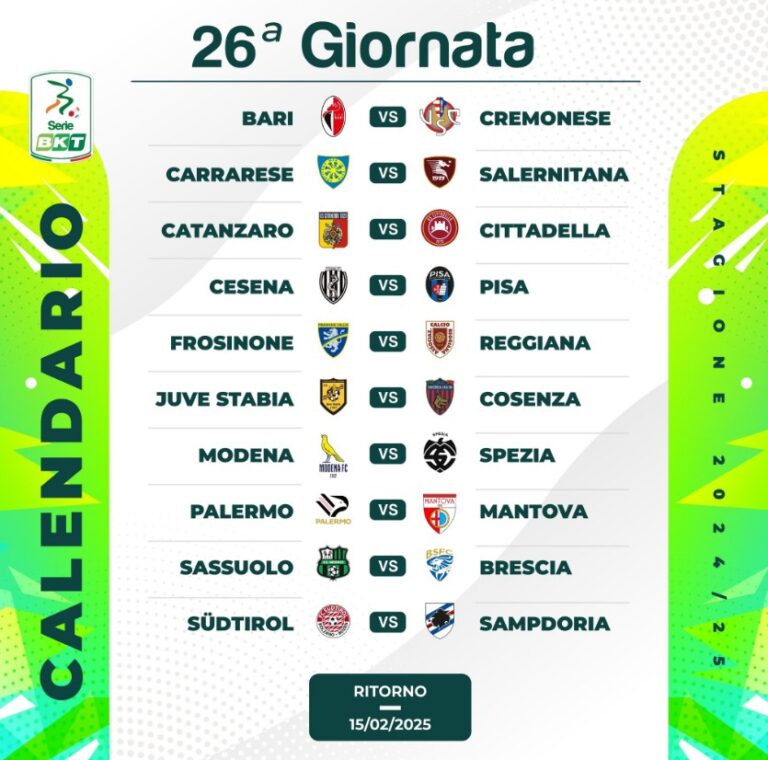 calendari Serie B