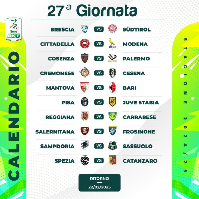 calendari Serie B