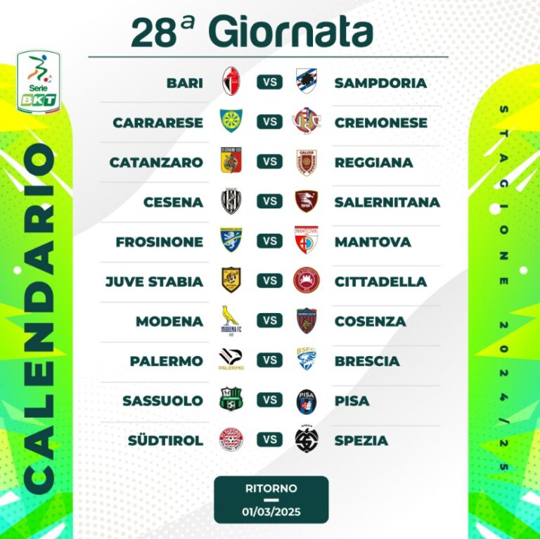 calendari Serie B