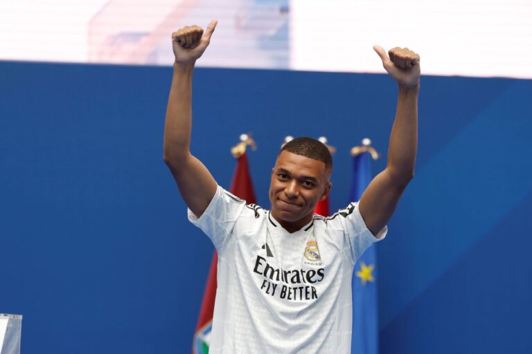 presentazione Mbappé