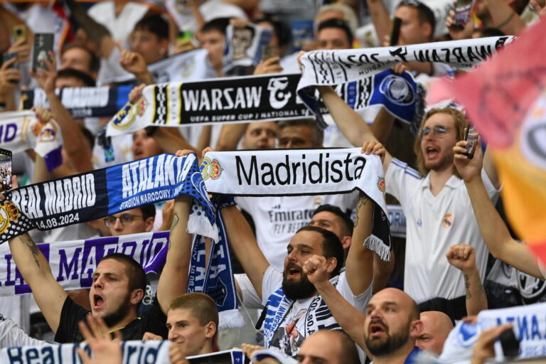 Real Madrid-Atalanta tifosi Supercoppa Europea