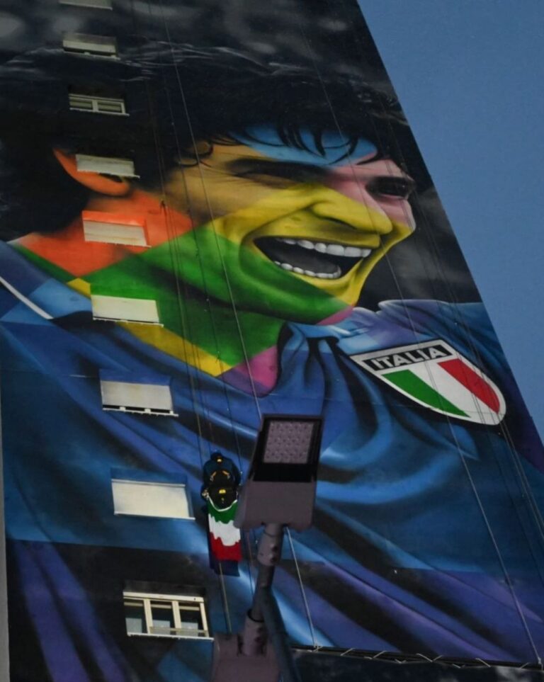 Murale Paolo Rossi Vicenza