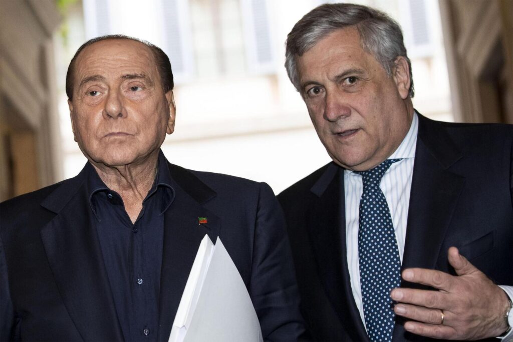 Silvio Berlusconi e Antonio Tajani