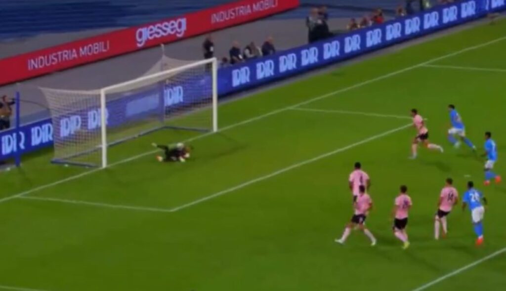 papera Sirigu Napoli Palermo