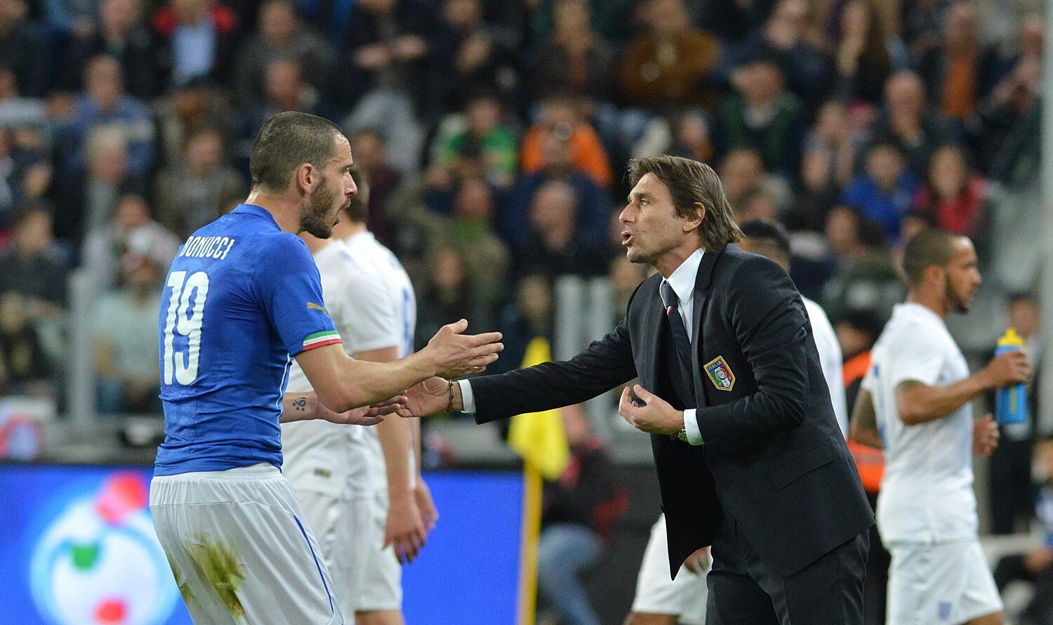 Napoli, Bonucci elogia il cambiamento di Conte: “si è accorto che non funzionava più”