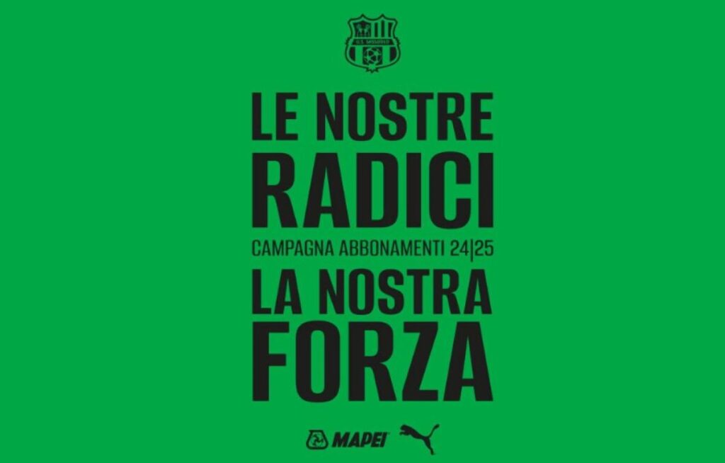 abbonamenti Sassuolo