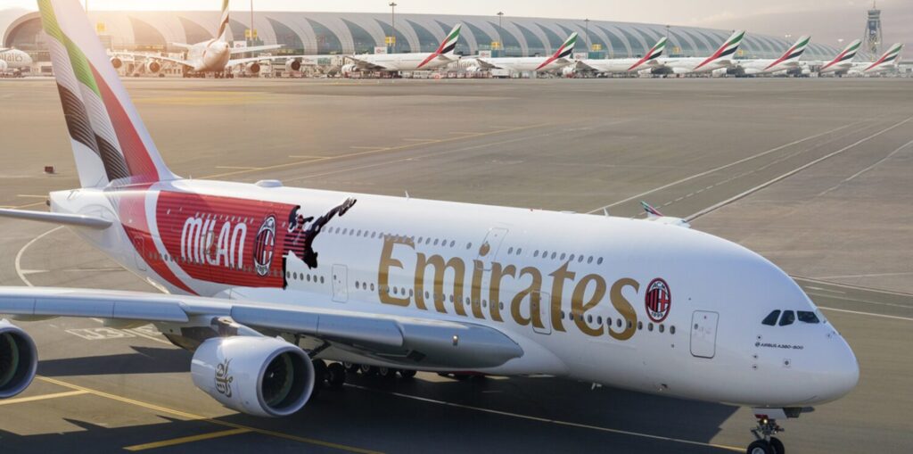 Emirates anniversario Milan