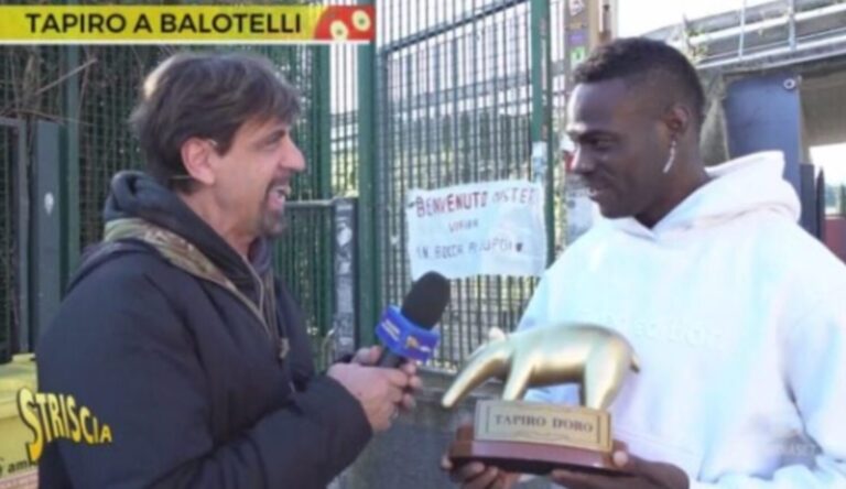 Mario Balotelli Tapiro d'oro