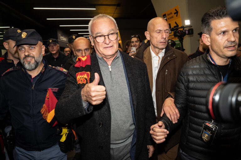 Ranieri tifosi Roma